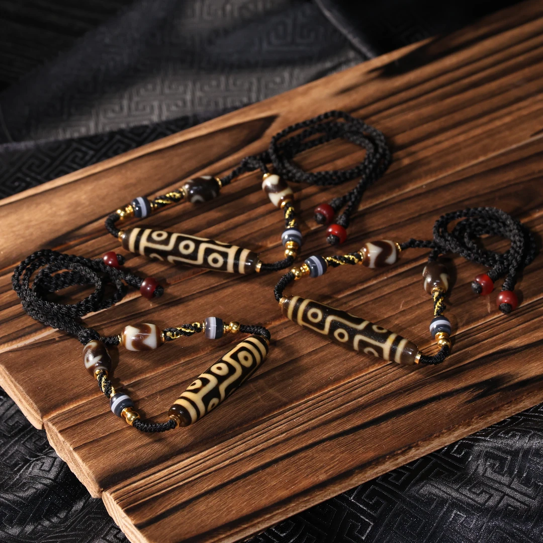 壹加安琪 | 防伪标九眼玛瑙锁骨链多样性发一件