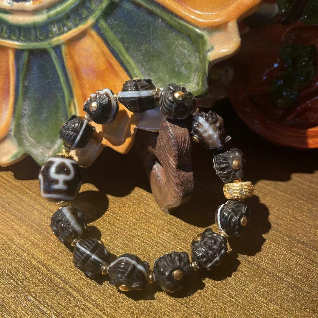 壹加安琪｜手工设计达洛宝瓶手串多样性发一