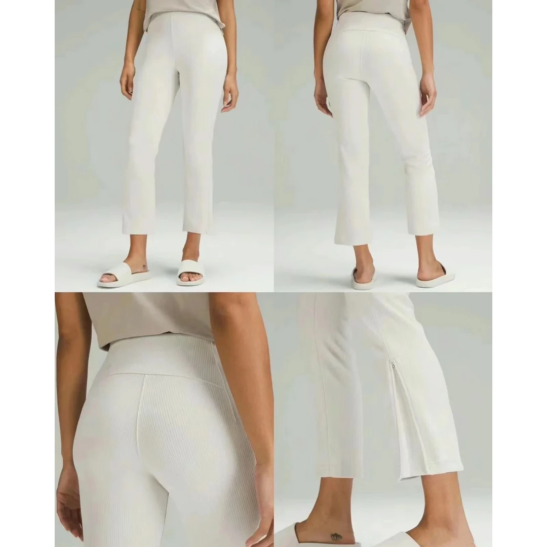 未使用 lululemon/露露乐蒙 brushed softstreme RIB ZIP F 15295