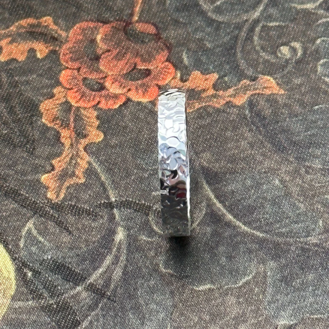 足银戒指 银升福 足银999戒指碎冰冰百搭经典气质高级感指环