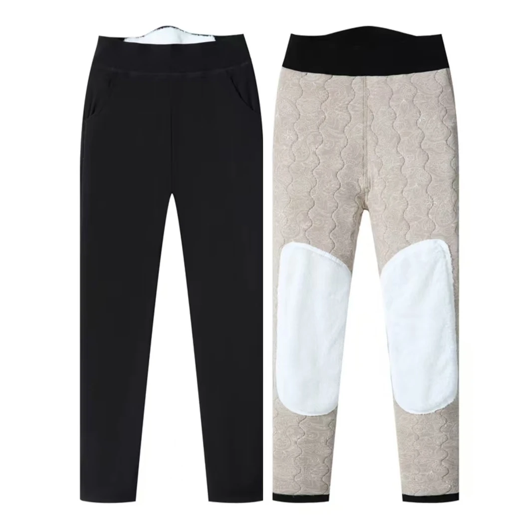 女款外穿棉裤 高腰护膝护腰
