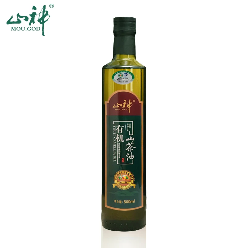 山神山神 有机山茶油 500ml瓶装