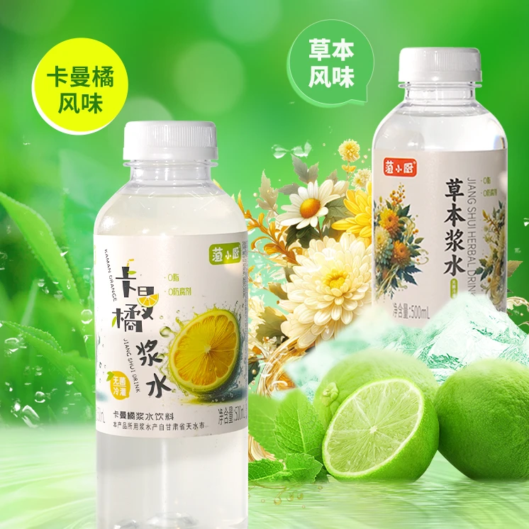 浆水饮料500ml装甘肃风味饮料整箱批发饮料厂本草味道酸甜新鲜