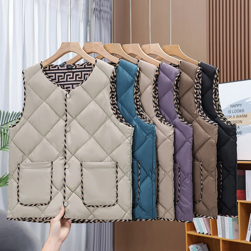 【粉丝专享】女马甲新款网红超轻女马甲轻薄外穿时尚百搭大码洋气