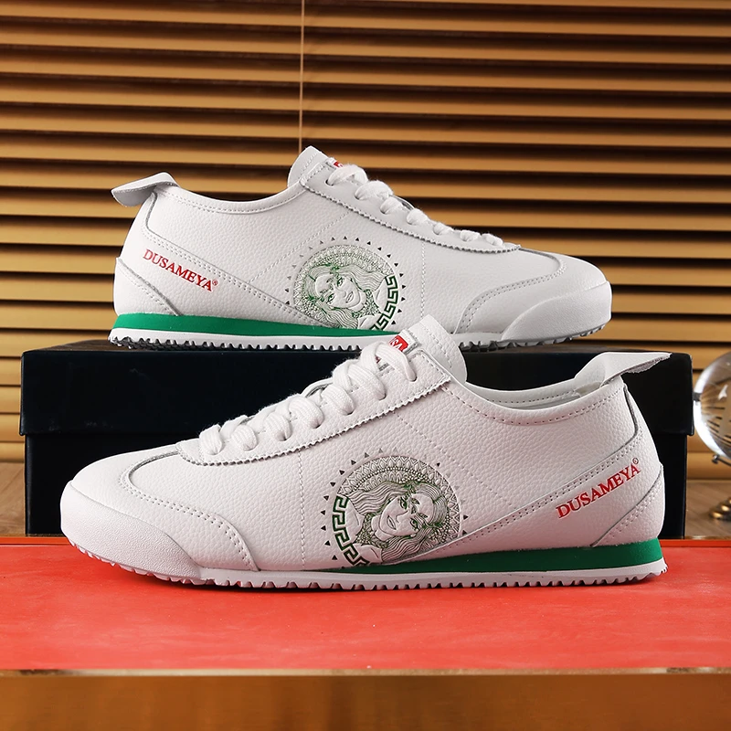 DUSAMEYA/杜莎米娅 轻奢夏季新款男鞋情侣透气百搭舒适休闲潮鞋子