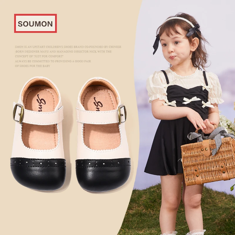 清仓女宝宝公主鞋春季洋气女童小皮鞋单鞋婴儿鞋子软底学步鞋防滑
