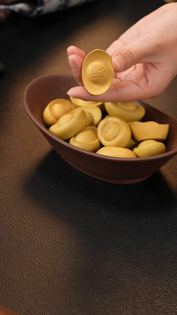 【闪购商品】紫砂茶宠紫砂 25个元宝送盆