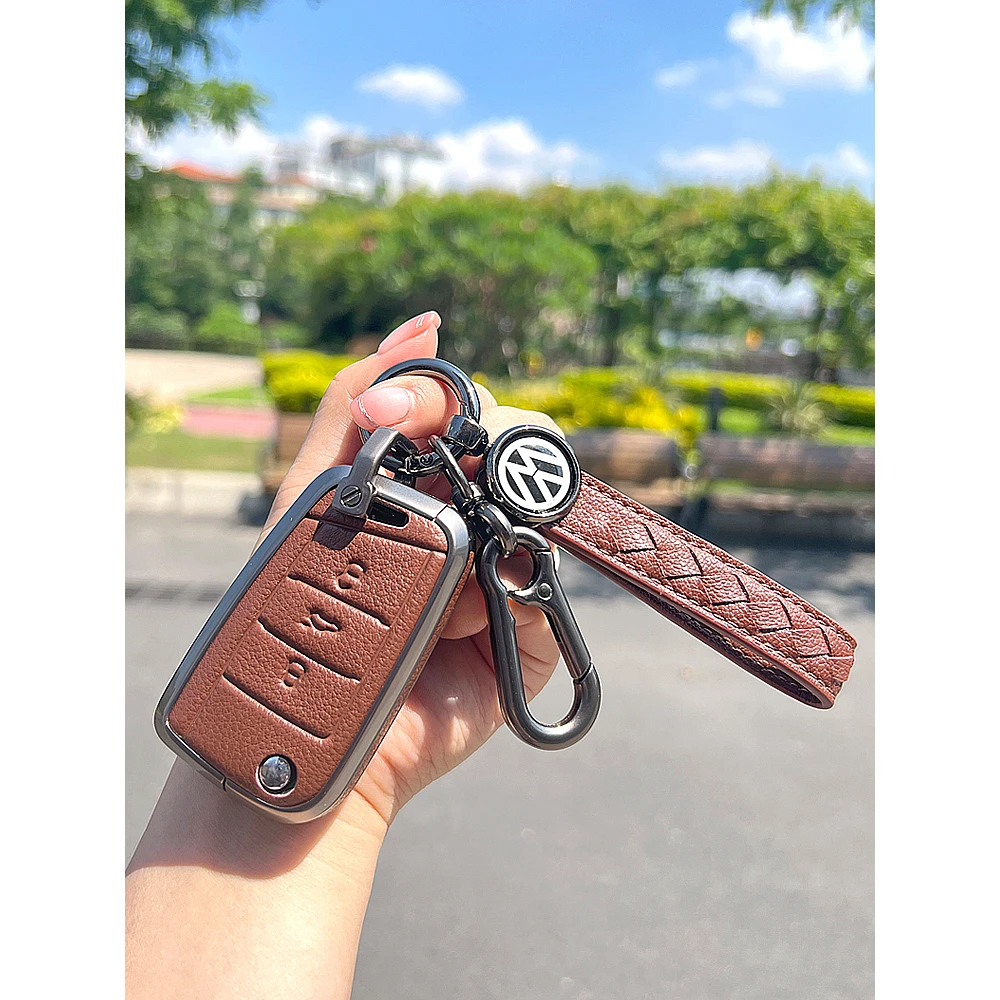 大众钥匙套速腾宝来迈腾cc探岳帕萨特polo探歌途岳途观L朗逸壳扣