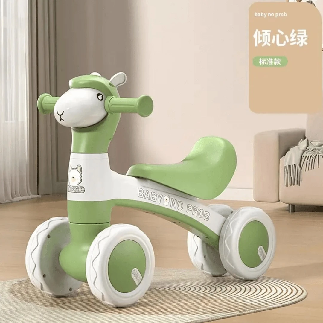 绵羊车四轮惯性平衡车颜色款式随机
