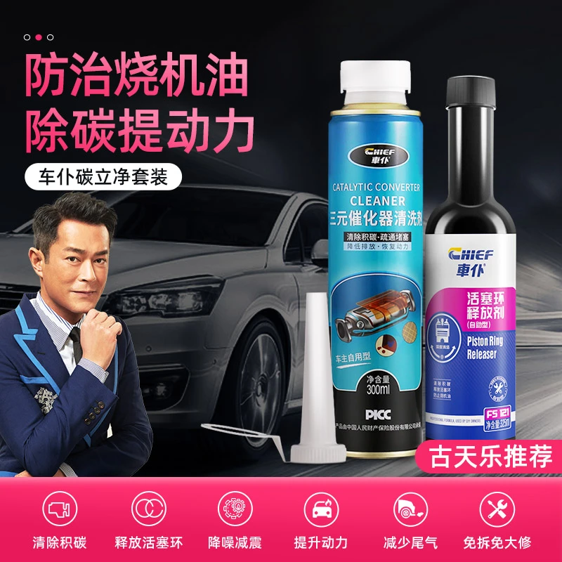 【碳立净】车仆活塞环释放剂/三元催化清洗剂-强效除积碳治理烧机油