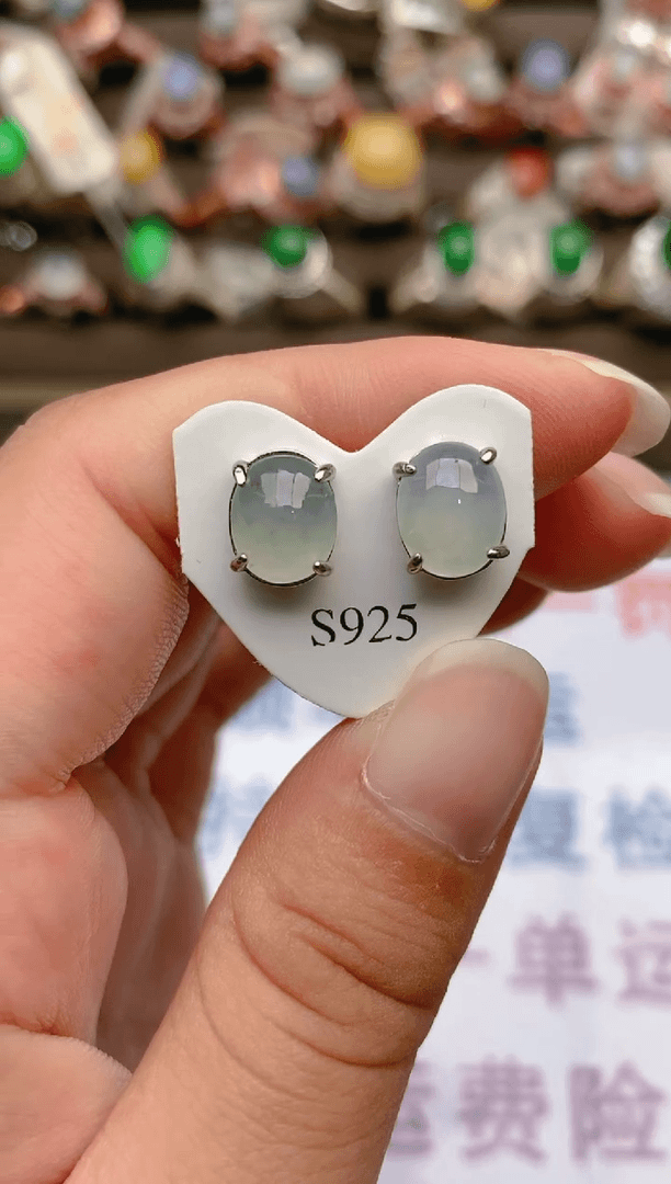 【闪购商品】翡翠戒指银S925镶嵌1111