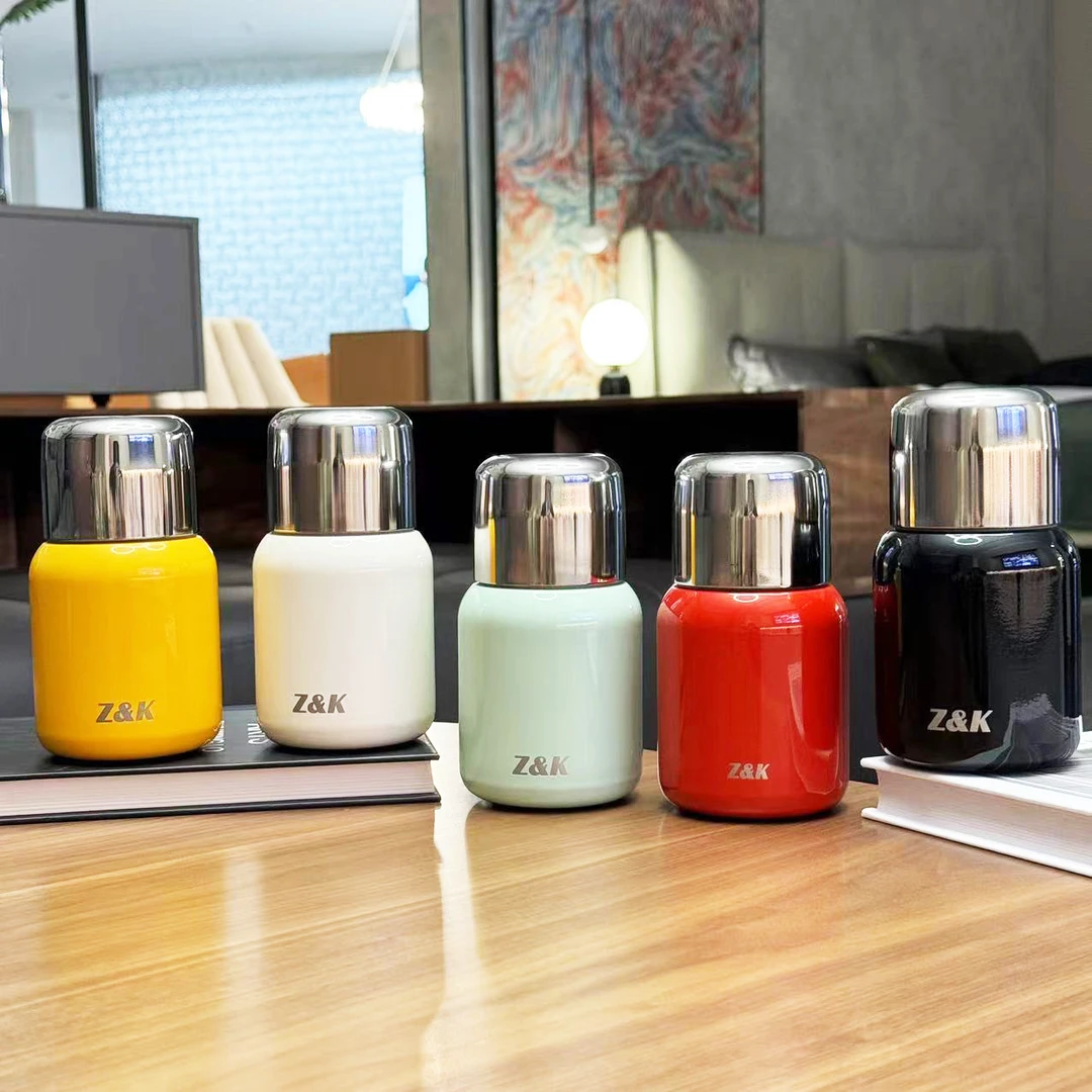 【省钱哥乱炸】ZK小钢炮全钢杯直饮高颜值真空便携小巧水杯
