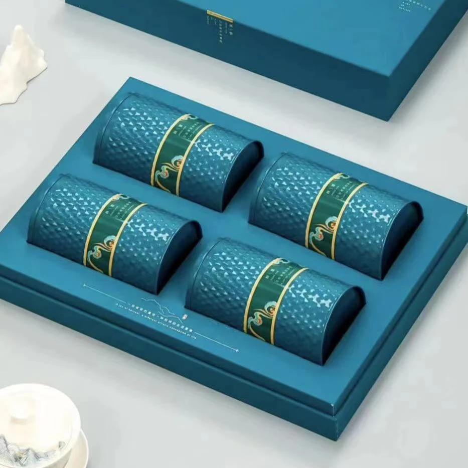 耕耘4罐礼盒白茶茶叶高档礼盒装过节送长辈送朋友伴手礼