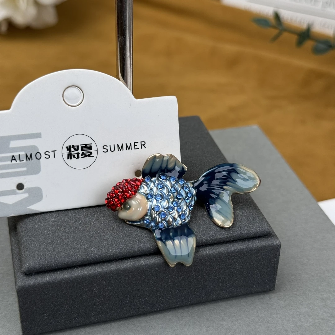 合金胸针 【胸针】将夏-个性优雅胸针