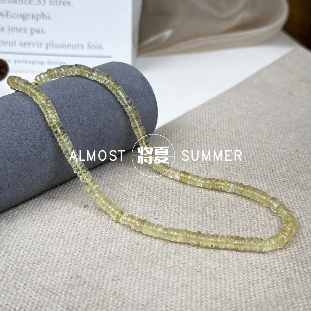 合金项链 【直切柠檬项链】将夏