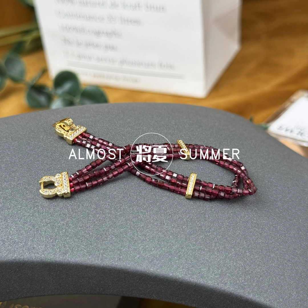 合金手链 【三股手链】将夏-创意小众ins风三股手链