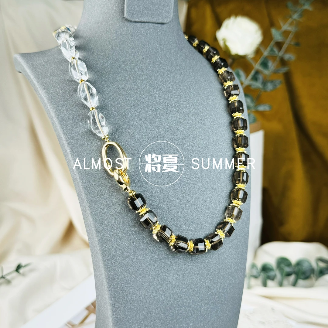 合金项链 【微茶】将夏-原创设计项链