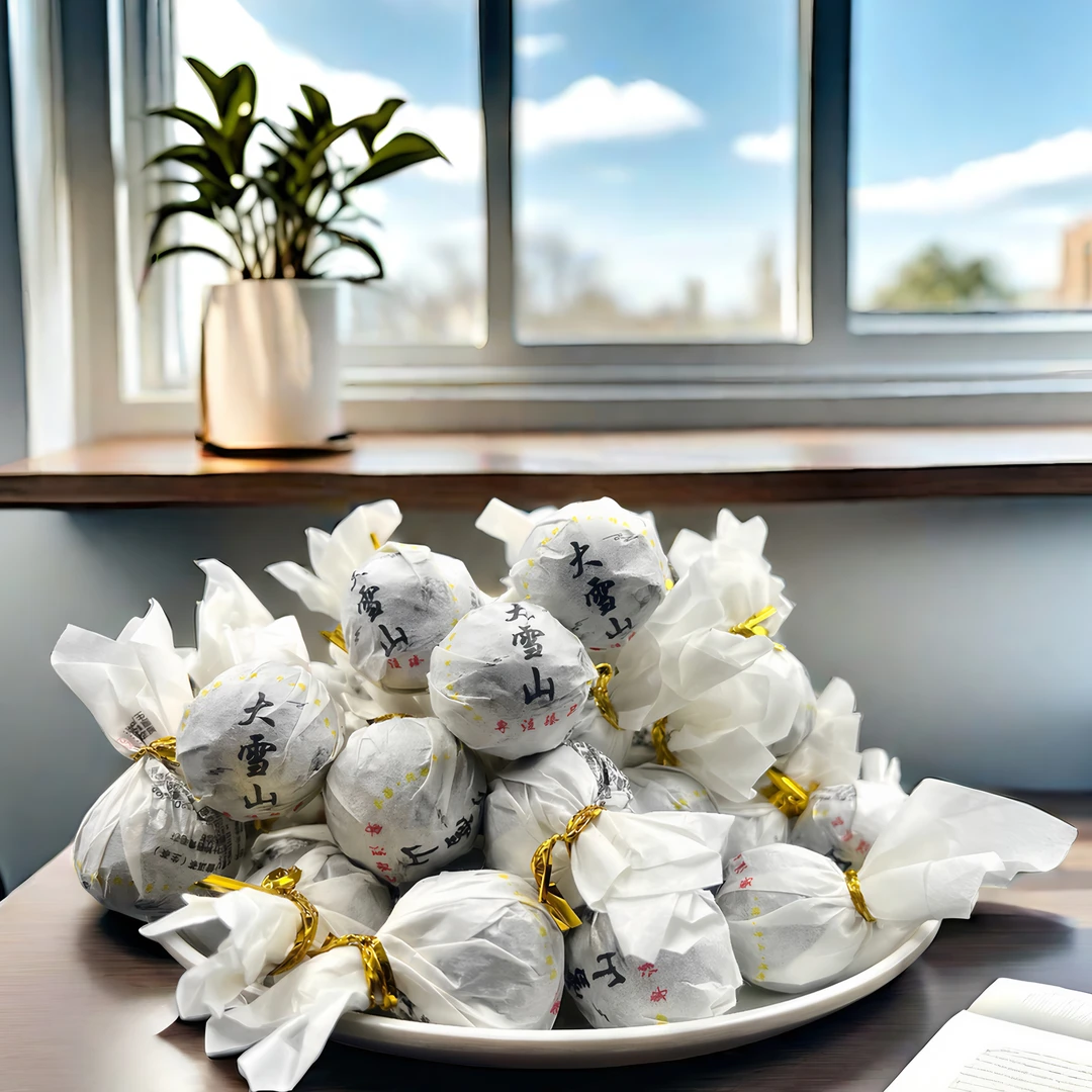 240克永德大雪山芽叶干净茶汤饱满甘醇兰花香高扬春茶方便携带