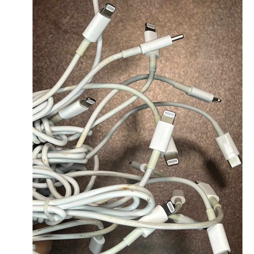 9新 Apple/苹果 Iphone11-14快充原装二手数据线