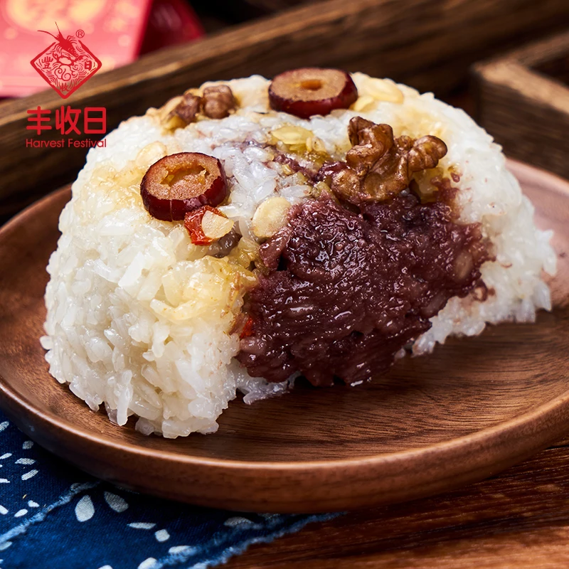 [拍1发3 宠粉]丰收日八宝饭350g原味点心糯米豆沙中式糕点早饭