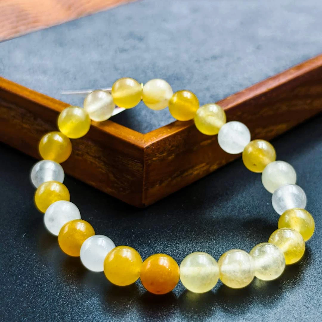 金丝玉手串（百搭）