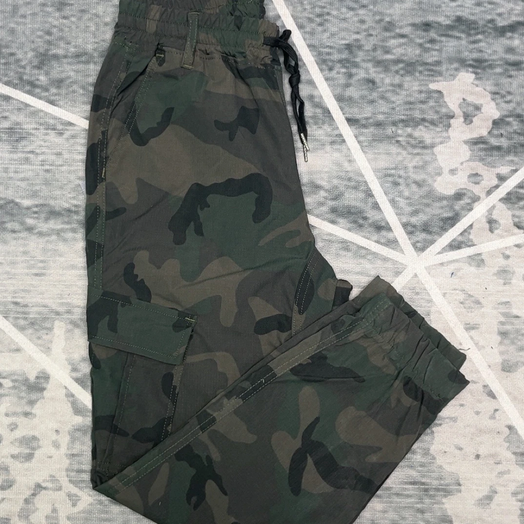 夏季薄款弹力速干透气休闲户外休闲迷彩工装裤防撕裂战术迷彩裤