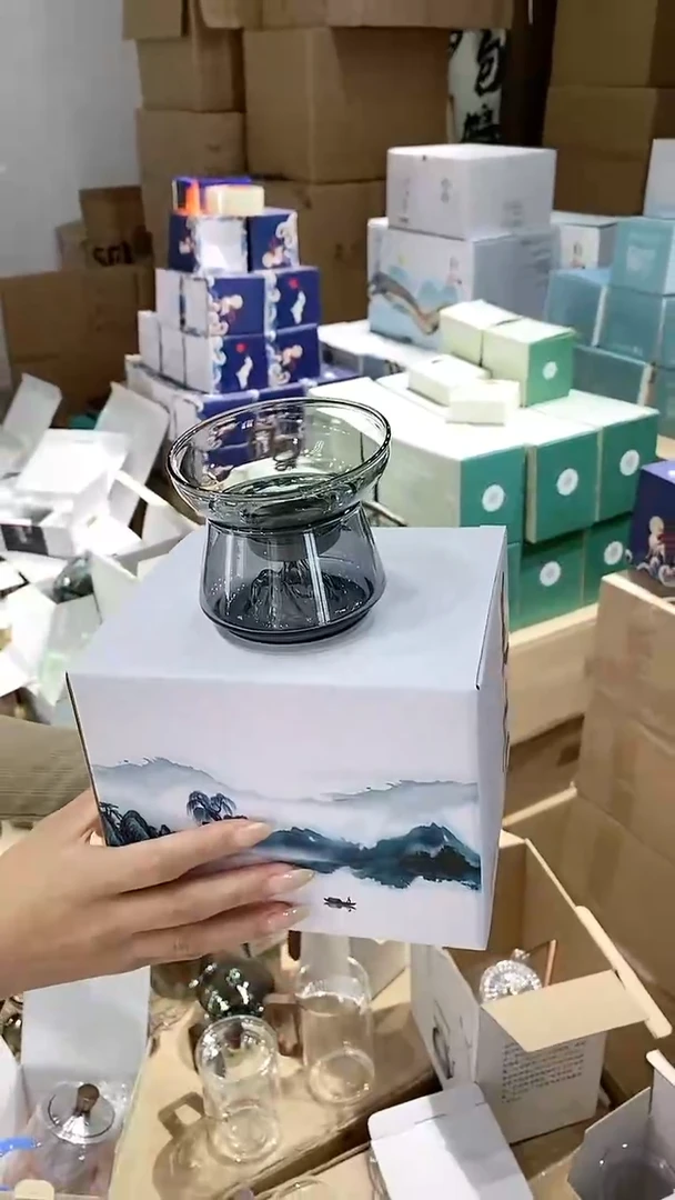 【闪购商品】瓷玻璃烟灰茶漏