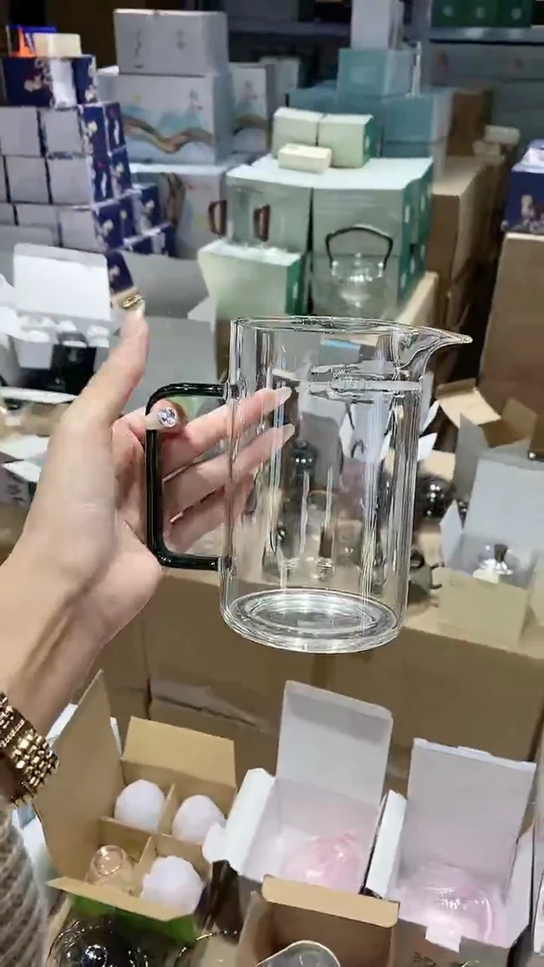 【闪购商品】瓷玻璃大容量月牙公杯