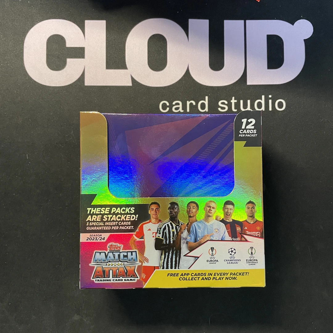 【盲盒代拆】23-24 欧战 topps match attax hobby 游戏版 球星卡