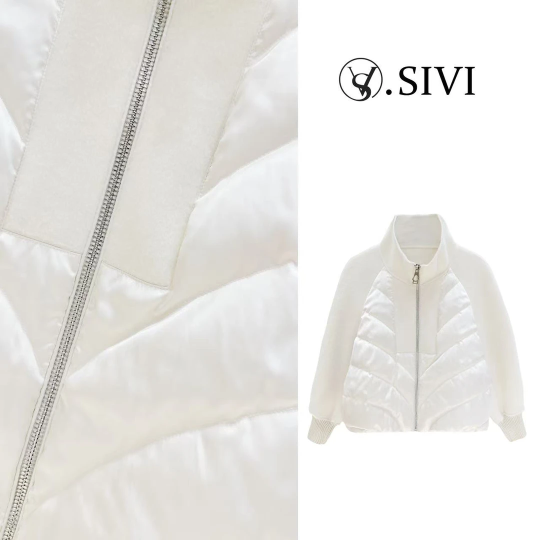 熙薇轻奢气质羽绒服【花容月貌】冬季新款时尚外套F7014