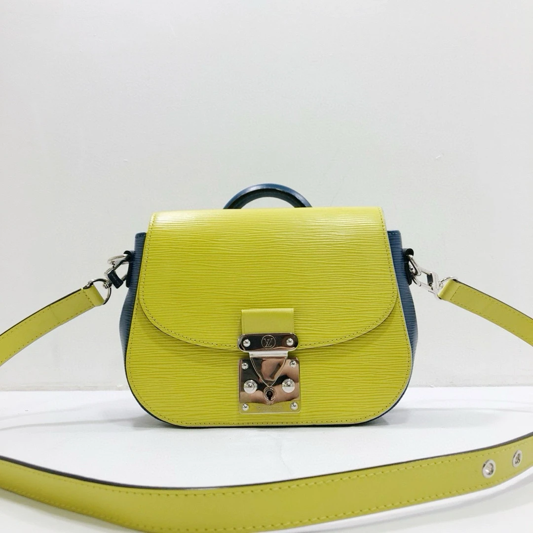 95新 LouisVuitton/路易威登 拼色eden水波纹小猪斜挎包公价14800