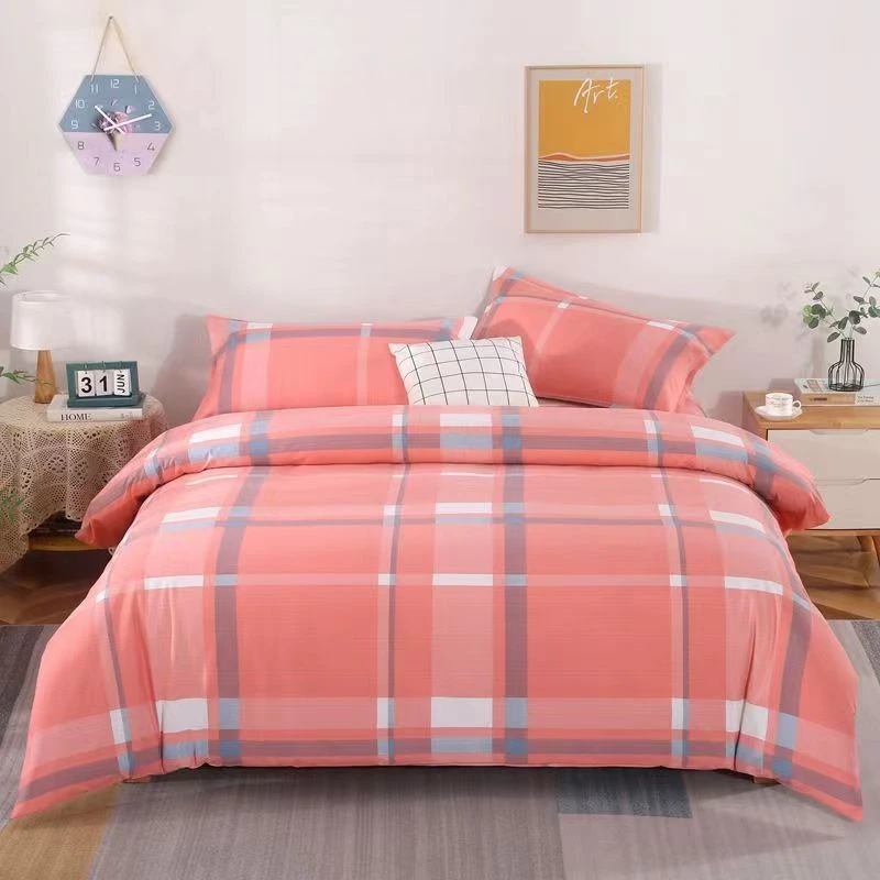 【双人床单】春意盎然 粉 尺寸240*235   斜纹加厚 亲肤 透气时尚