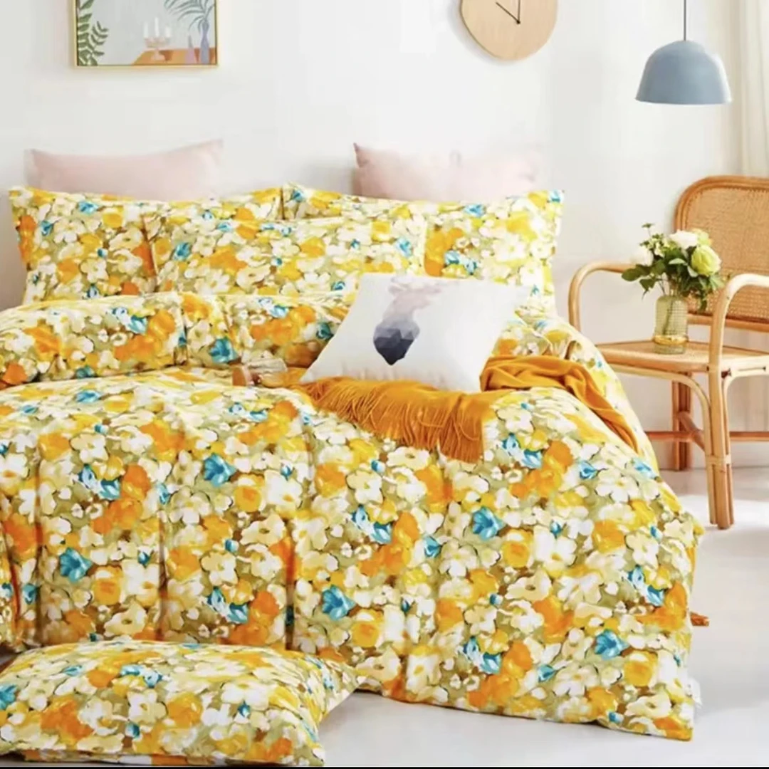 【双人夏凉被】繁花似锦  斜纹 亲肤 尺寸 200*230 柔软 透气多功能