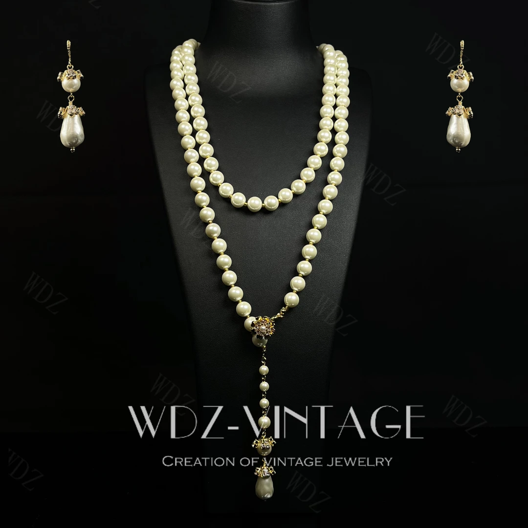 铜合金项链 失忆--10MM中古vintage首饰饰品项链耳饰气质复古轻奢