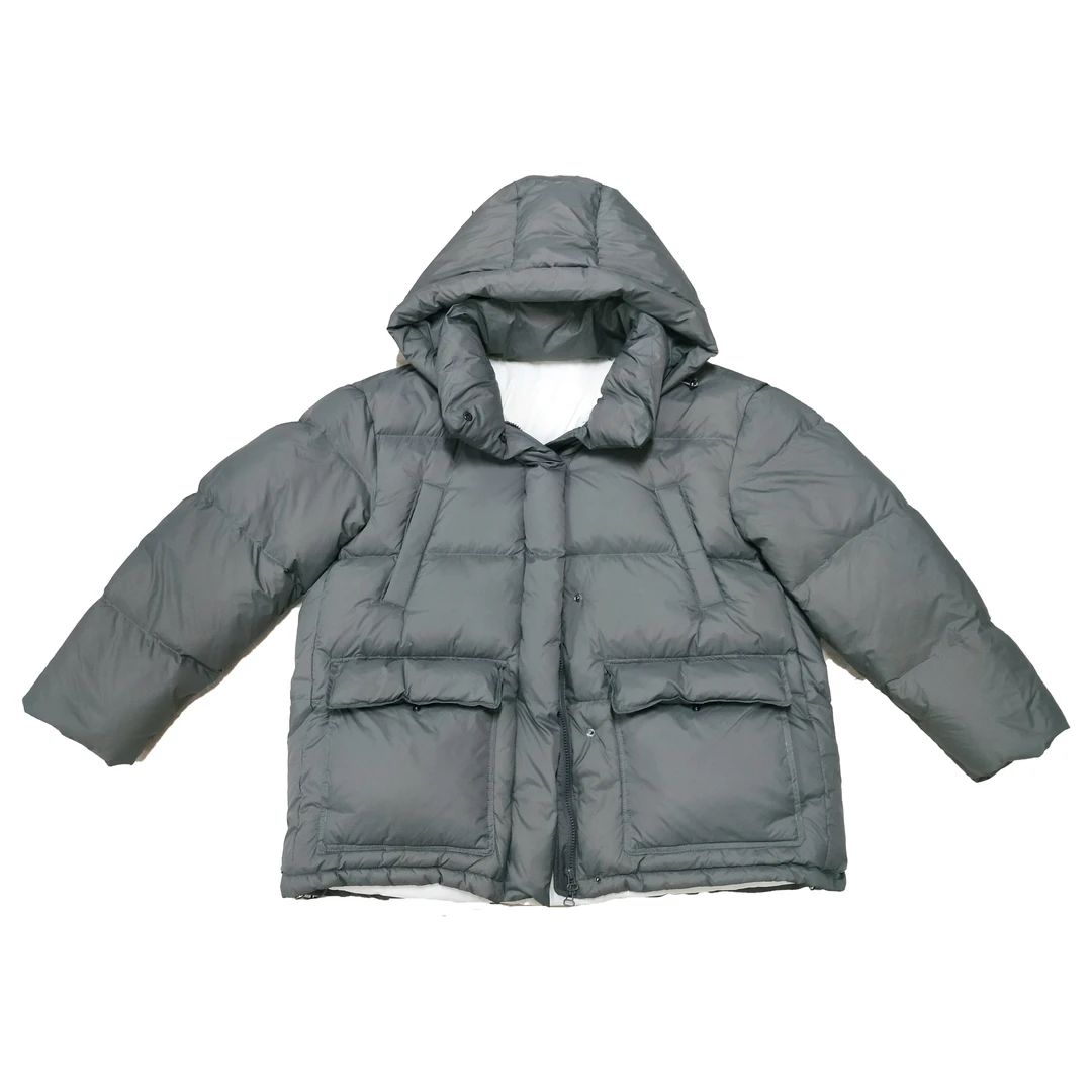 2024年秋季新款时尚百搭连帽长袖厚外套5670