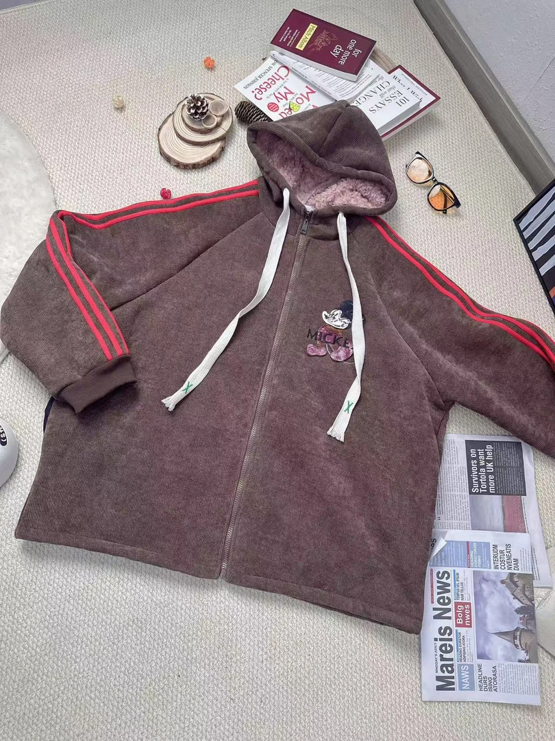 【KK专属】2024年秋冬新款时尚百搭潮牌连帽外套7888