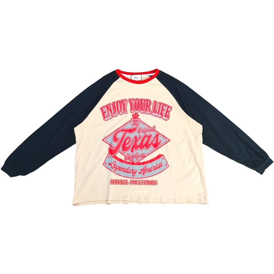 【伊人风尚服饰推荐】2024年早秋新款休闲潮牌卡通印花卫衣5166