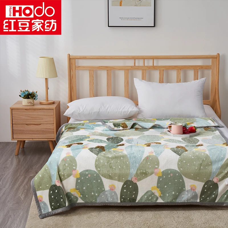 【红豆家纺】红豆绒毯HDT-2221 HDT-2222