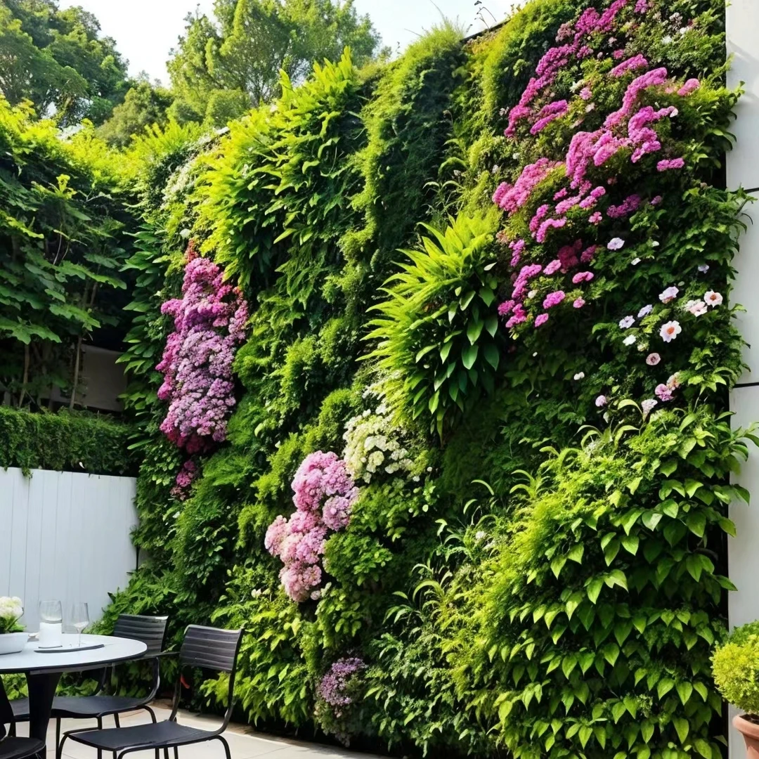 垂直绿化植物墙庭院绿化室内植物墙室外壁挂式墙体绿化工程植物墙