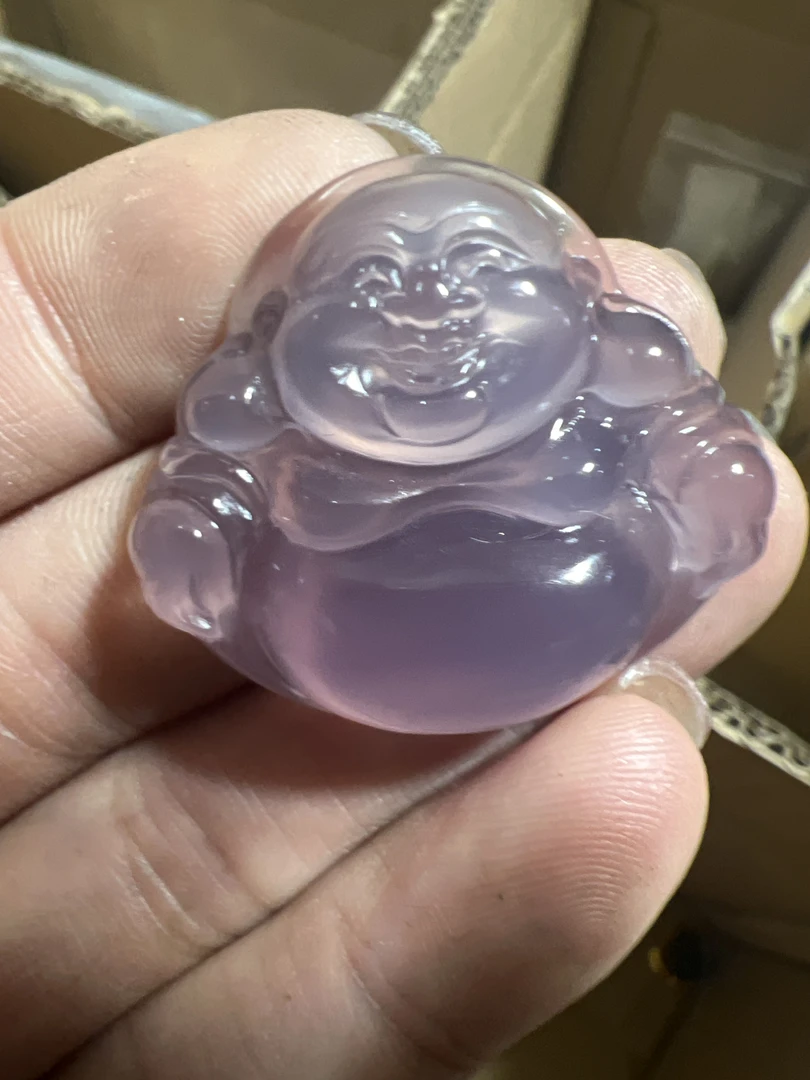 雷鹿~天然玛瑙佛公