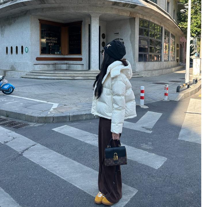 【骆驼泡芙羽绒服】女短款秋冬新款加厚防风防水御寒保暖蓄热面包服