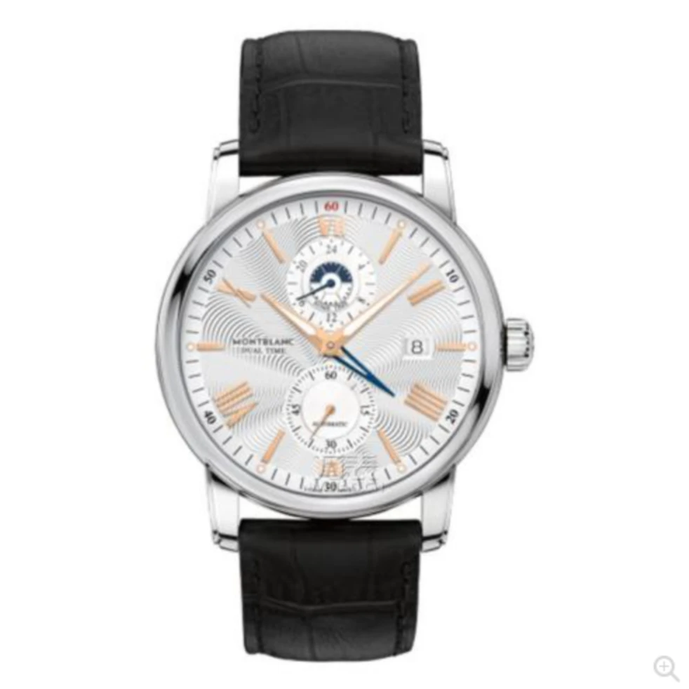 99新 Montblanc/万宝龙 /表径42mm/单表/福利款/背透/双时区/