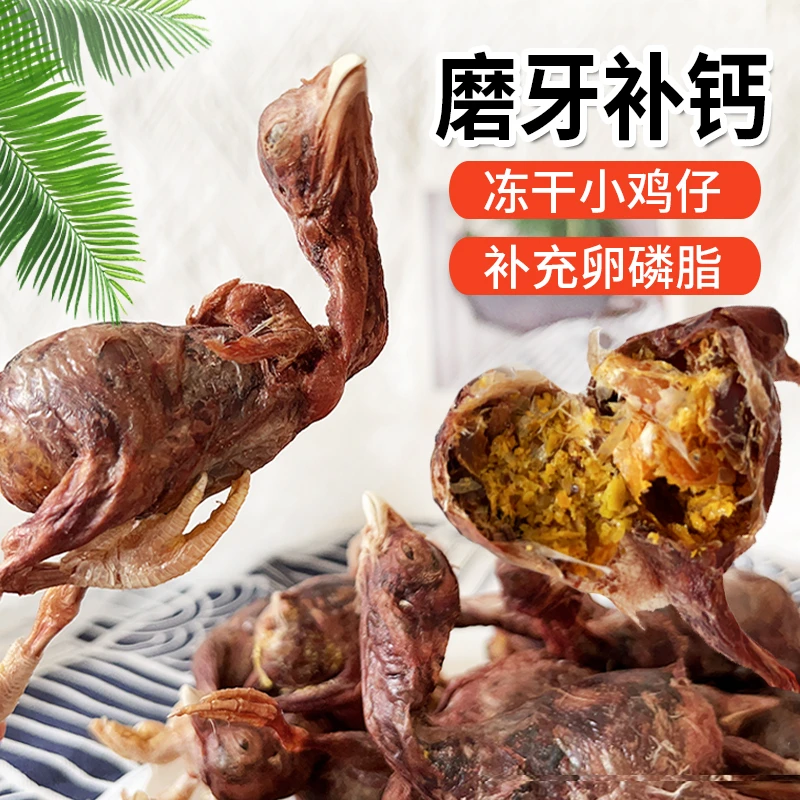 冻干狗狗零食小雏鸡仔猫咪鹌鹑小型犬泰迪金毛贵宾宠物磨牙训犬