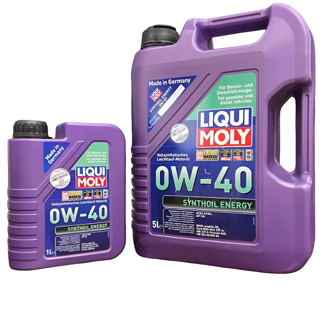 【防伪可验】德国力魔 能量全合成系列 四类基础油 0W40 PAO 5升装
