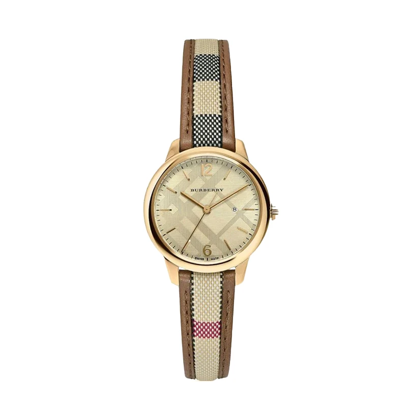 【客服专享】【预售】burberry/博柏利女士百搭复古时尚手表BU10114