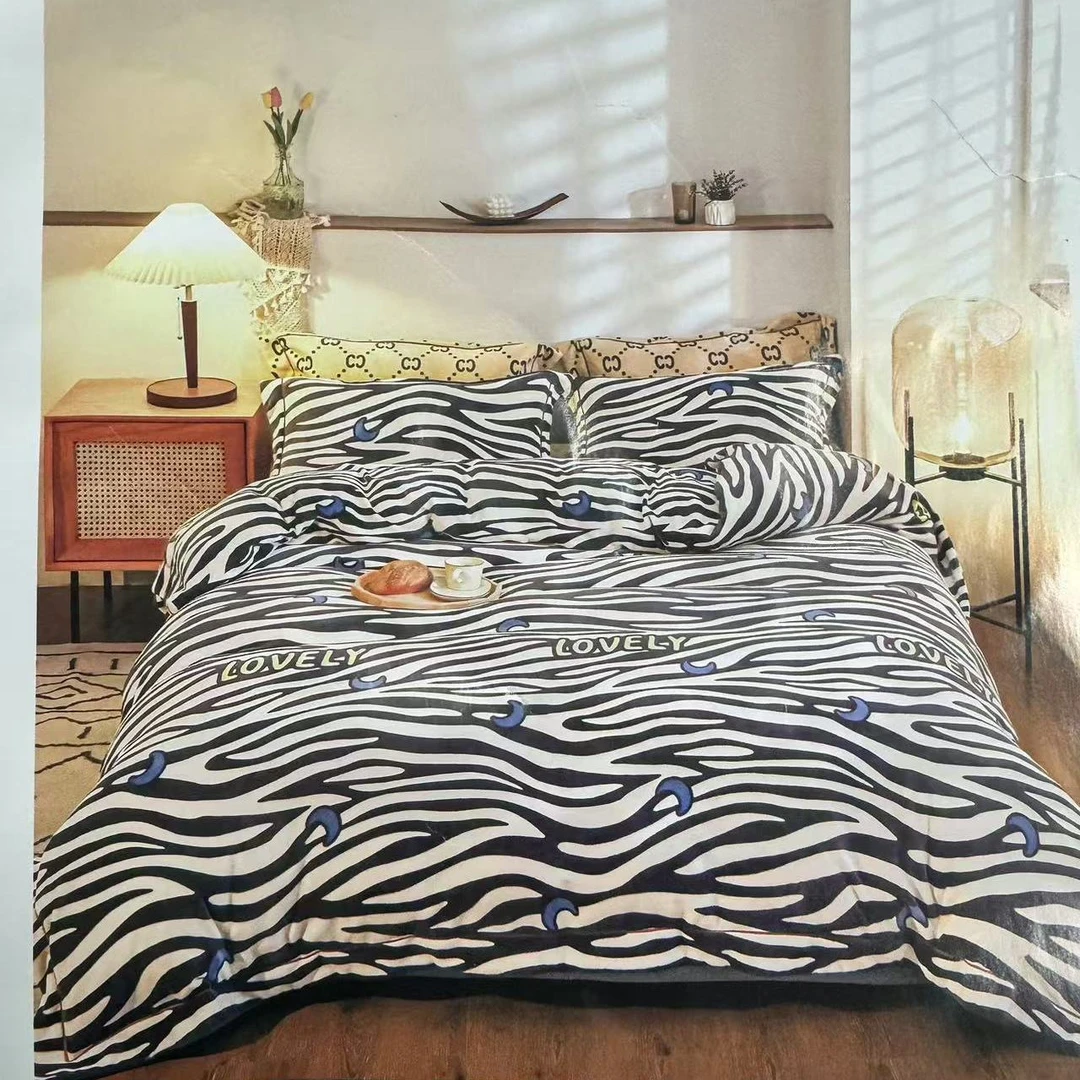 【森源家】推荐加厚云丝绒四件套