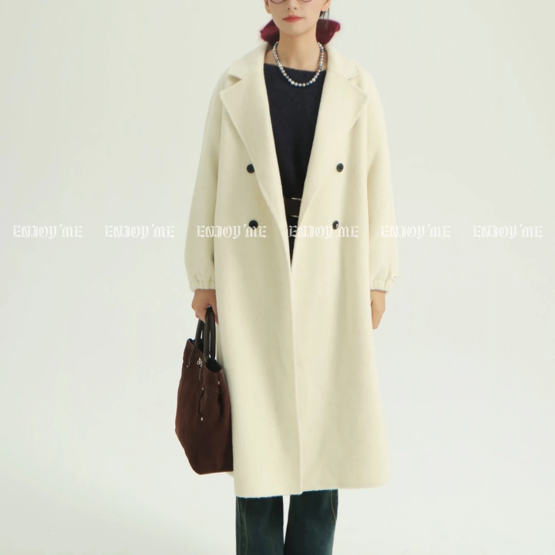 柔韧与共松紧袖口大衣ER-6-632