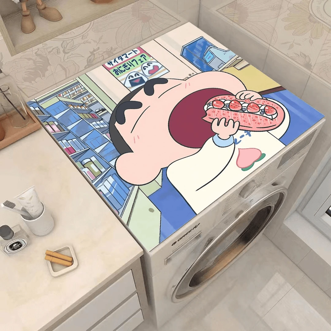 家用洗衣机硅藻泥盖布柜盖巾冰箱吸尘防滑垫滚筒式吸水速干万能垫