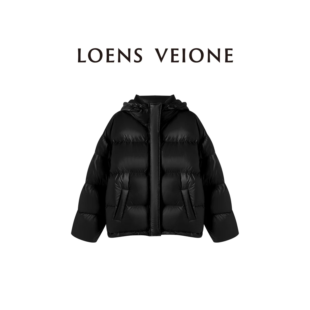 LOENS VEIONE/罗拉 波兰90%白鹅绒短款面包鹅绒服24CVDM0039N