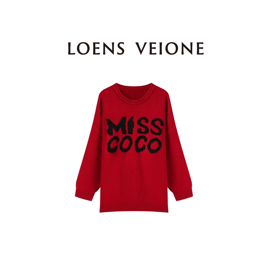 LOENS VEIONE/罗拉 意大利100%精纺绵羊毛衫百搭款24CVDA0476N
